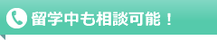 留学中も相談可能!